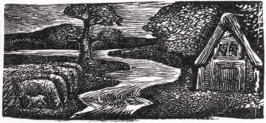 Il fiume argenteo di Sabrina, illustrazione da 